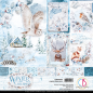 Preview: Ciao Bella 12 x 12 Inch Paper Pad Winter Journey