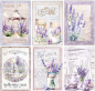 Preview: Ciao Bella Reispapier Rice Paper A4 Lavender Cards