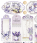 Preview: Ciao Bella 6 x 6 Inch Vellum Fussy Cut Morning in Provence