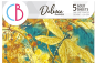Preview: Ciao Bella 6 x 6 Inch Deluxe Paper Gold Indigo