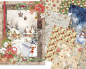 Preview: Ciao Bella Reispapier Rice Paper A5 Set aus 8 einzelnen Papieren Christmas Vibes