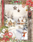 Preview: Ciao Bella Reispapier Rice Paper A5 Set aus 8 einzelnen Papieren Christmas Vibes
