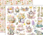 Preview: Ciao Bella Flower Shop Fussy Cut  Pad 6 x 6 Inch