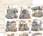 Preview: Ciao Bella Flower Shop Fussy Cut  Pad 6 x 6 Inch