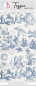 Preview: Ciao Bella Tissue Paper Toile de Jouy