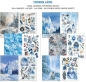 Preview: Ciao Bella Paper Ephemera Book A4 Frozen Land