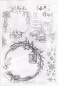 Preview: Ciao Bella Clear Stamp Set 6 x 8 Inch Wreath and Mulled Wine