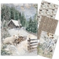 Preview: Ciao Bella Paper Rice Paper Reispapier A4 Mixed Forest Tales