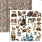 Preview: Ciao Bella Paper 6 x 6 Inch Fussy Cut Pad Forest Tales