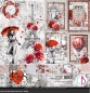 Preview: Ciao Bella Paper 12 x 12 Inch Paper Pad Je t´aime