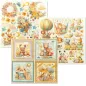 Preview: Ciao Bella Lunibloom 6 x 6 Inch Deluxe Paper Pearl & Vellum Dual Pack Mixed