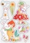 Preview: Craft Consortium Clear Stamp Transparente Stempel Let Spring Begin Bunny