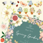 Preview: Craft Consortium 6 x 6 Inch Paper Pad Spring Gardens