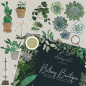 Preview: Craft Consortium 6 x 6 Inch Pad Botany Boutique