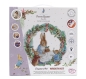 Preview: Craft Buddy CA-WRPRBT02 Crystal Art Wreath Kit 30 x 30 cm Peter's Pudding
