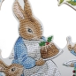 Preview: Craft Buddy CA-WRPRBT02 Crystal Art Wreath Kit 30 x 30 cm Peter's Pudding