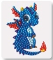 Preview: Craft Buddy CAMK-64 Crystal Motif Kit Kristallkunst Sticker Cute Dinosaur