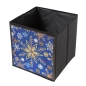 Preview: Craft Buddy CA-FSBKT9 Crystal Art Folding Storage Cube Snowflake Burst