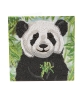 Preview: Craft Buddy CCK-A120 Crystal Art Card 18 x 18 cm Baby Panda