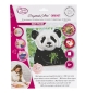 Preview: Craft Buddy CCK-A120 Crystal Art Card 18 x 18 cm Baby Panda