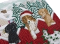 Preview: Craft Buddy CAK-4050L Crystal Art Canvas Kit Holzrahmen Christmas Pups