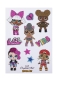 Preview: Craft Buddy Craft Buddy CAMK-LOL201 Crystal Art Sticker Set LOL Characters