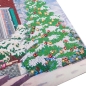 Preview: Craft Buddy CAK-A211L Crystal Art Kit 50 x 40 cm Christmas House