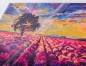 Preview: Craft Buddy CAK-A203M Framed Crystal Art Kit Holzrahmen Lavender Field