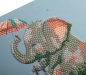 Preview: Craft Buddy CCK-A132 Crystal Card Kit 18 x 18 cm Elephant