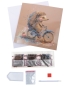 Preview: Craft Buddy CCK-A131 Crystal Card Kit 18 x 18 cm Cute Baby Hedgehog