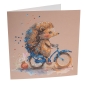 Preview: Craft Buddy CCK-A131 Crystal Card Kit 18 x 18 cm Cute Baby Hedgehog
