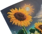 Preview: Craft Buddy CCK-A125 Crystal Card Kit 18 x 18 cm Soulful Sunflower