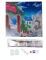 Preview: Craft Buddy CAK-A200M 30 x 30 cm Crystal Art Kit Holzrahmen Blue House View