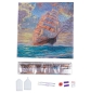 Preview: Craft Buddy CAK-TK022M 30 x 30 cm Crystal Art Kit Holzrahmen Corageous Voyage