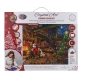 Preview: Craft Buddy CAK-TK030L Crystal Art Framed Querformat 40 x 50 cm Santa's Workshop
