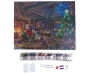 Preview: Craft Buddy CAK-TK030L Crystal Art Framed Querformat 40 x 50 cm Santa's Workshop