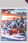 Preview: Craft Buddy CAS-053L Crystal Art 40 x 50 cm Scroll Kit Winter Sunset