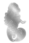 Preview: Crafter's Companion Enchanted Ocean Metal Die Majestic Mermaid