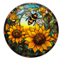 Preview: Crafter's Companion Printed Acetate Effect Circles Stained Glass Windows