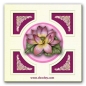 Preview: Reddy Stickerbogen 10 x 23 cm Ecken Diane, gold