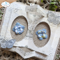 Preview: Elisabeth Craft Designs Evening Rose A5 Stamps Butterflies and Swirls
