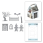 Preview: Spellbinders Spooky Cottage Etched Dies