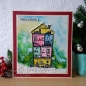 Preview: Creative Expressions Designer Boutique Rubber Samp DL Christmas Town House