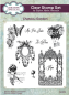Preview: Creative Expressions Taylor Made Journals Clear Stamp Chateau Garden