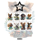 Preview: Paper Favourites A5 Paper Pack Summer Dogs