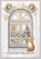 Preview: Reddy Cards Bastelset Weihnachtliche Fensterkarten