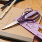 Preview: Fiskars Scissors School Schere für die Schule ab 12 Jahren 18 cm lang Glitter Purple