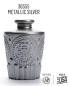 Preview: Folkart Murano Glass Paint Metallic 59 ml Silver