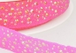 Preview: Thermoadhesive Bubbles Trim 22 mm breit pro Meter Fuchsia