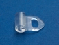 Preview: Vario Faltenclip transparent pro Stück